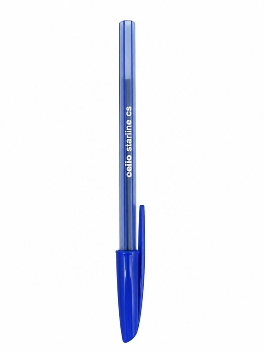 Cello Starline C-5 sharikli ruchkasi 0,6 mm Linc, 10 dona (5 ko‘k, 2 qora, 1 yashil, 2 qizil)