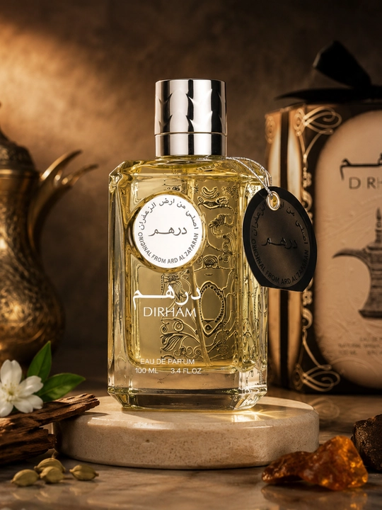 Dirham arab atri, erkaklar va ayollar uchun, uniseks shleyfli doimiy ifor