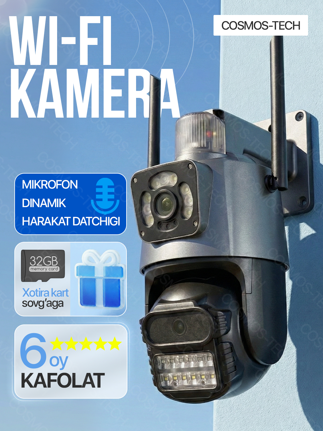 Video kuzatuv kamerasi, sovg‘a sifatida fleshka wifi kuzatuv kamerasi 4g kamera, HIKVISION