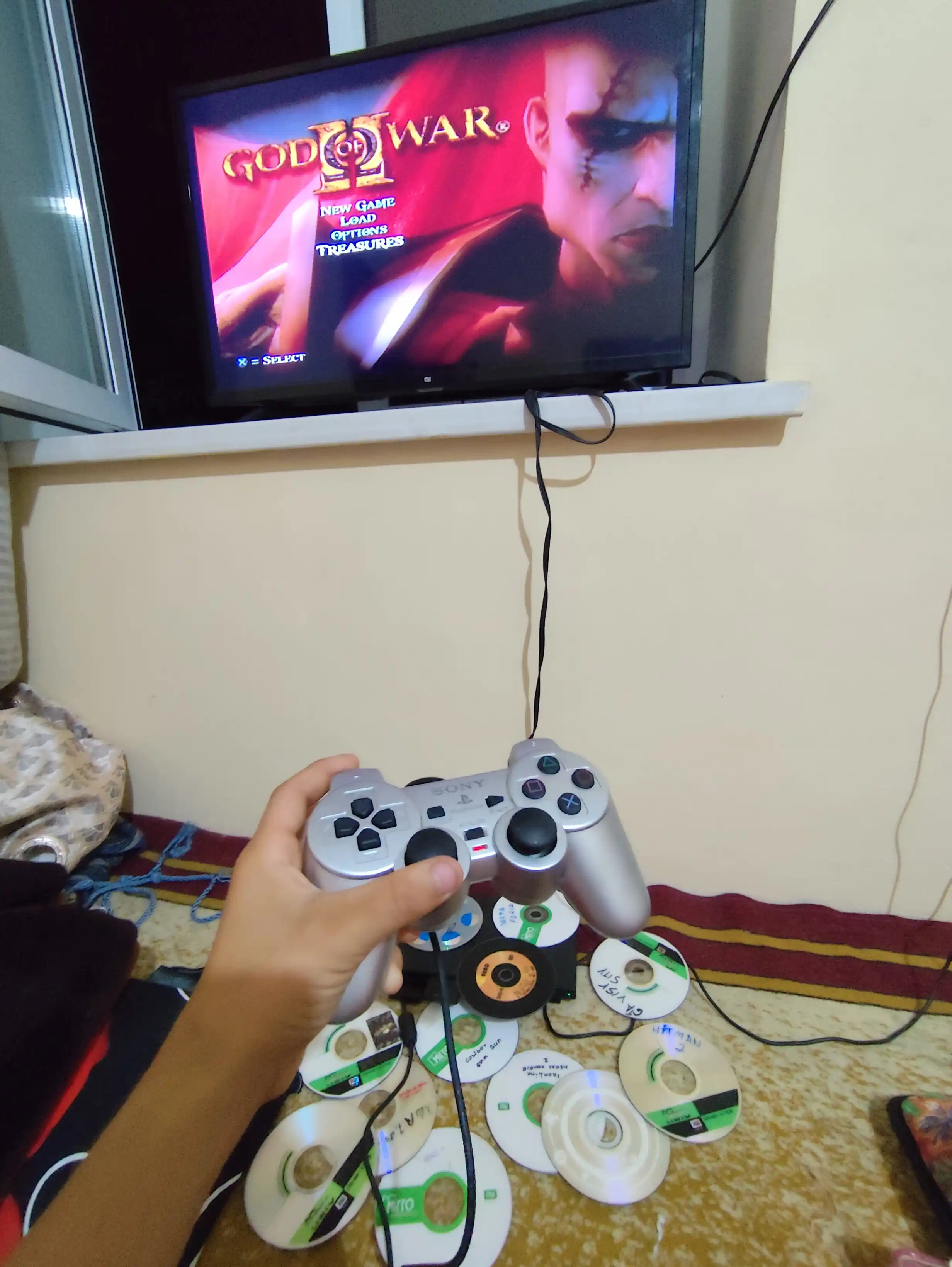 PlayStation 2 (PS2) uchun Dual Shock  joystik, geympad, kontrolleri