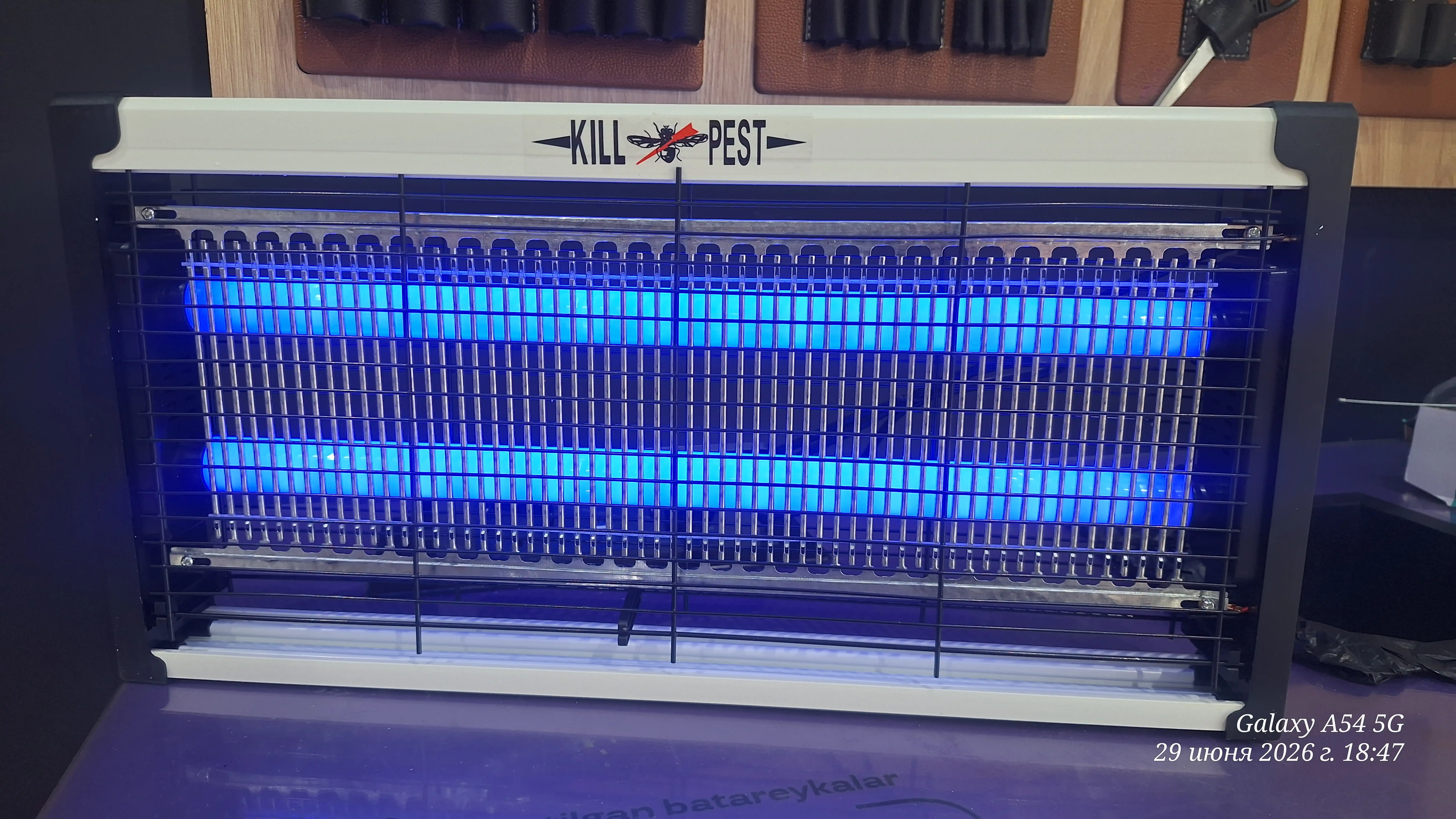 Elektr pashshaboz, ultrabinafsha, chivin va pashshalardan himoya qiladi