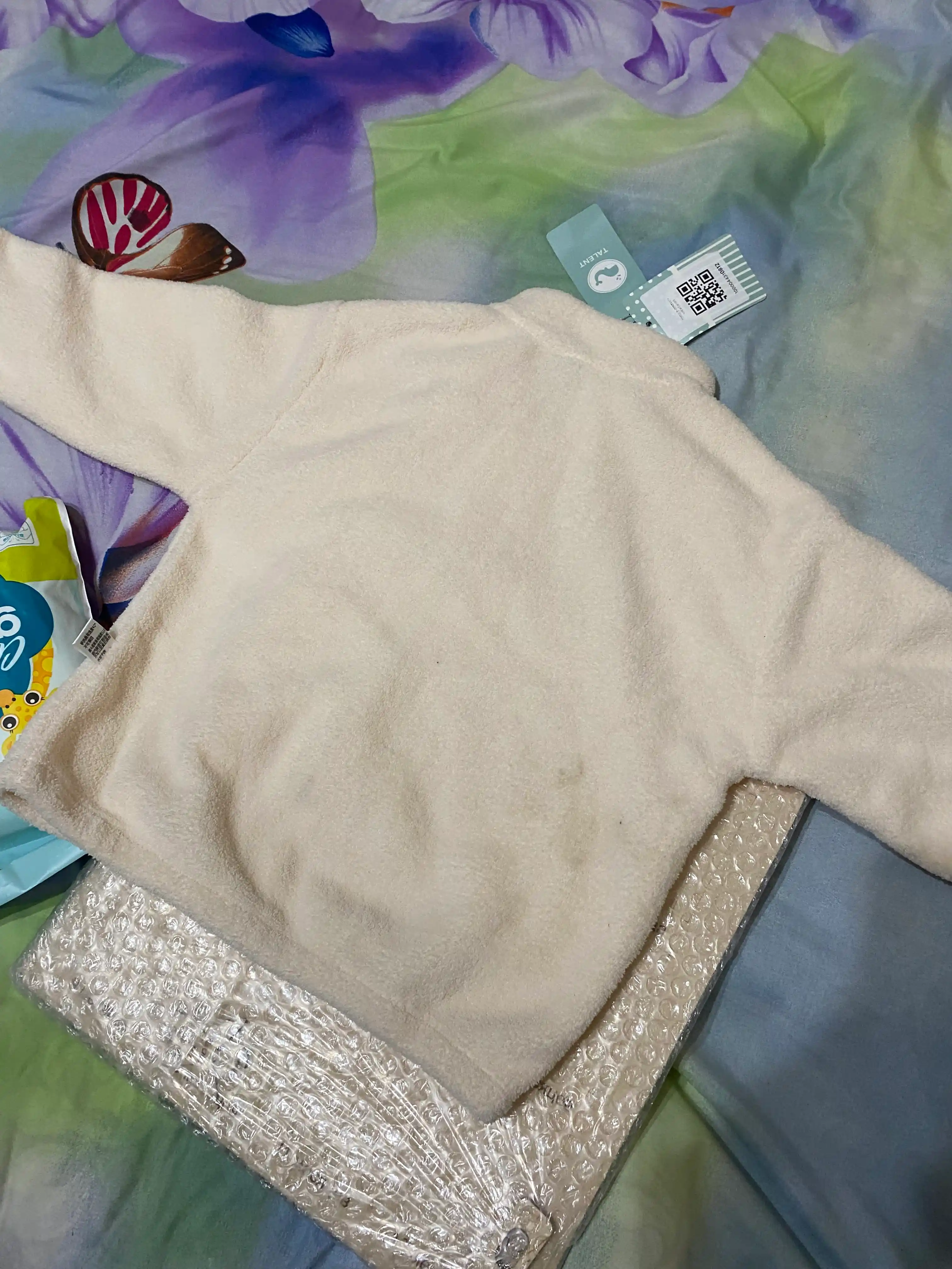 Bolalar uchun issiq va yumshoq kiyim toplami Bubble Fleece