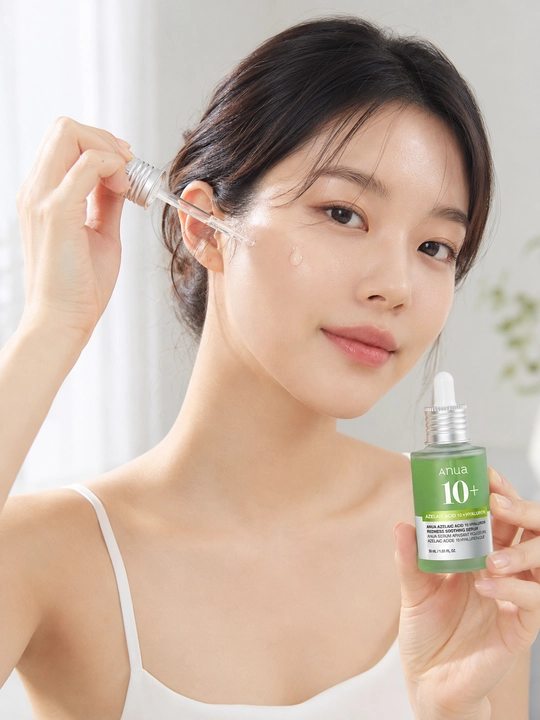 Anua Azelaic Acid 10% + Hyaluron Redness Soothing Serum — сыворотка для лица, 30 мл