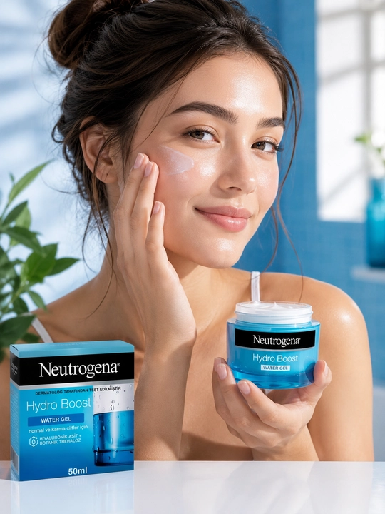 Neutrogena Hydro Boost Water Gel — крем-гель для лица с гиалуроновой кислотой, 50 мл - 