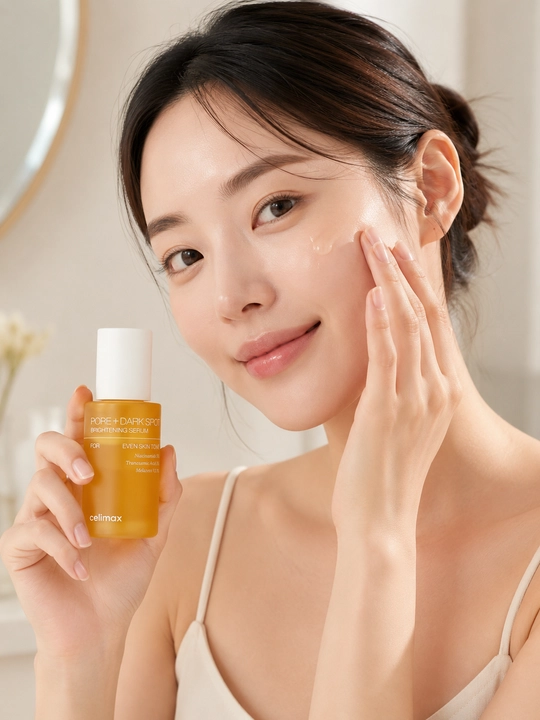 Celimax Pore + Dark Spot Brightening Serum — pigmentatsiyaga qarshi yuz serumi