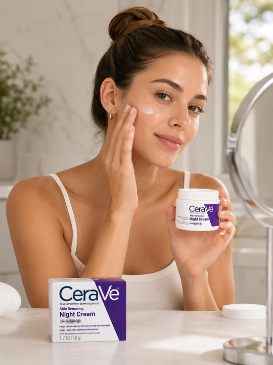 CeraVe Skin Renewing Night Cream — terini tiklovchi tungi krem, 48 g - 