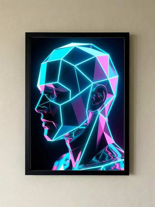 Плакат на стену ARTERY "Лица", декоративный постер А3, 29,7×42 см