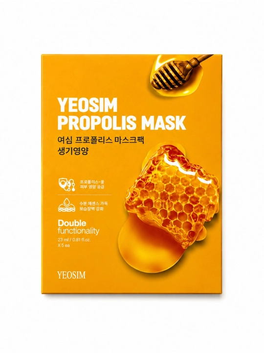 Тканевая маска для лица с прополисом Yeosim - 