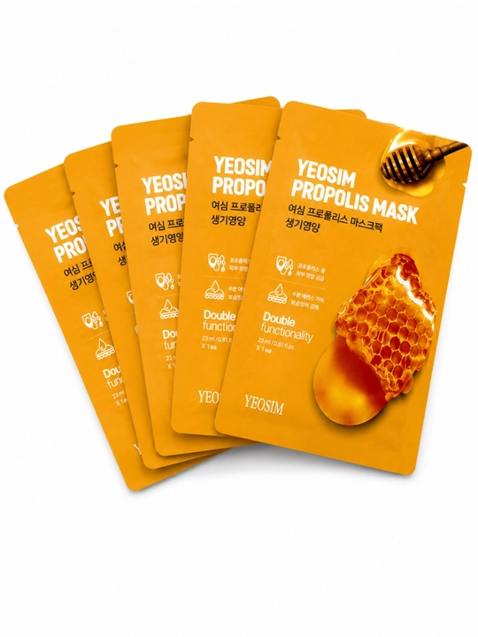 Тканевая маска для лица с прополисом Yeosim