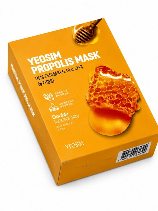 Тканевая маска для лица с прополисом Yeosim