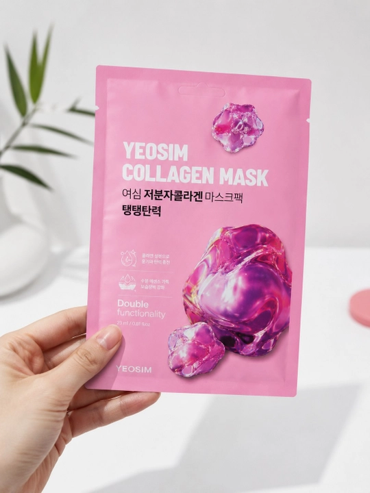 Тканевая маска для лица с коллагеном Yeosim Collagen Mask