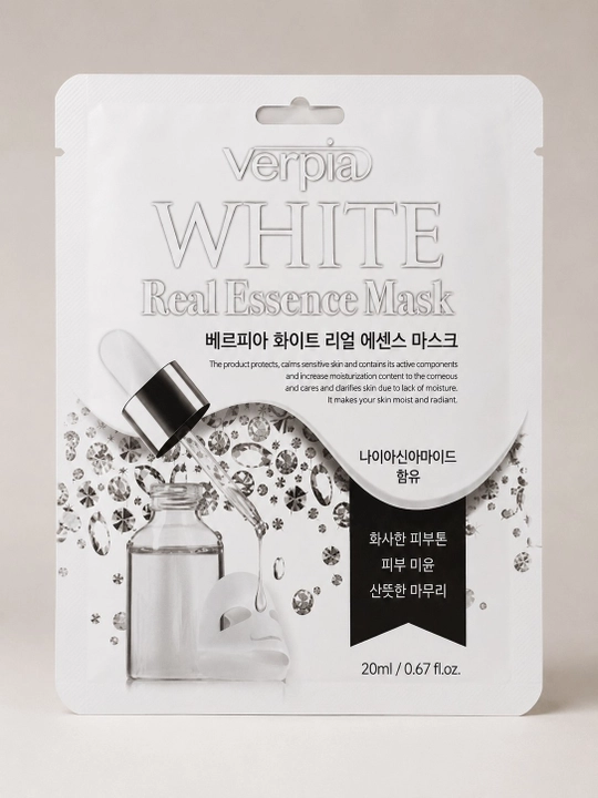 Тканевая маска для лица Real Essence White