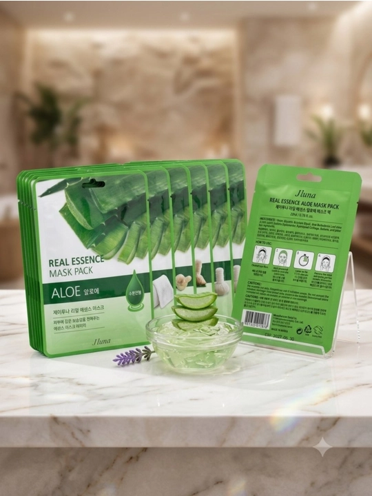 Тканевая маска для лица Real Essence Aloe