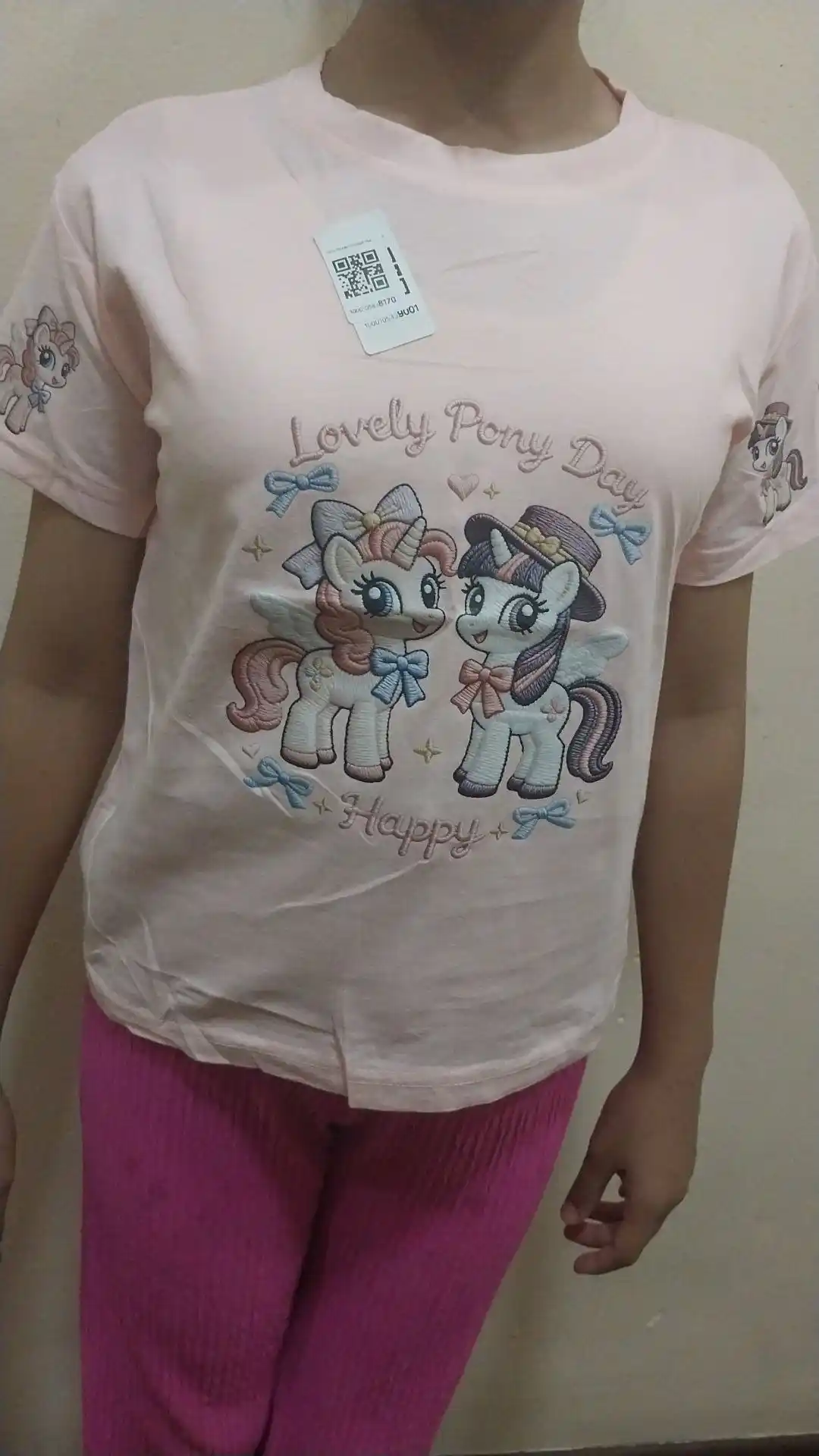 Детская футболка для девочки My Little Pony — стильная, 100% хлопок, футболка для детей