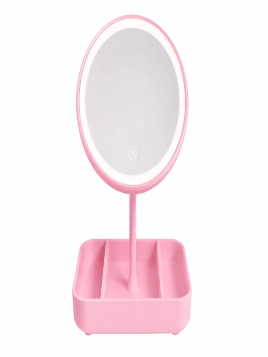 LED yoritgichli ko‘zgu - 3 ta chiroq, sensorli boshqaruv va USB - 
