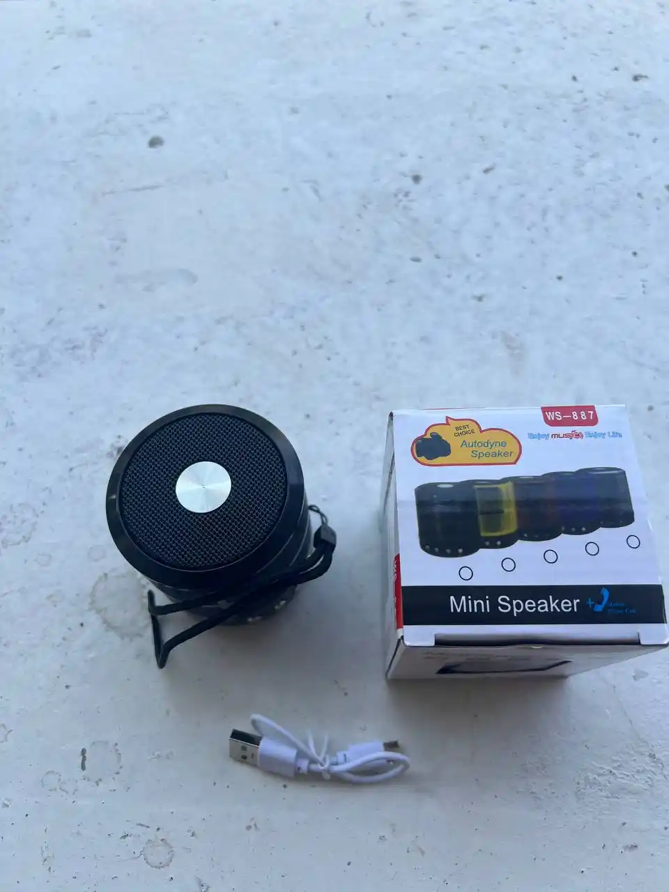 WS-887 Mini Kolonka USB, Bluetooth kalonka, sifatli kalongka
