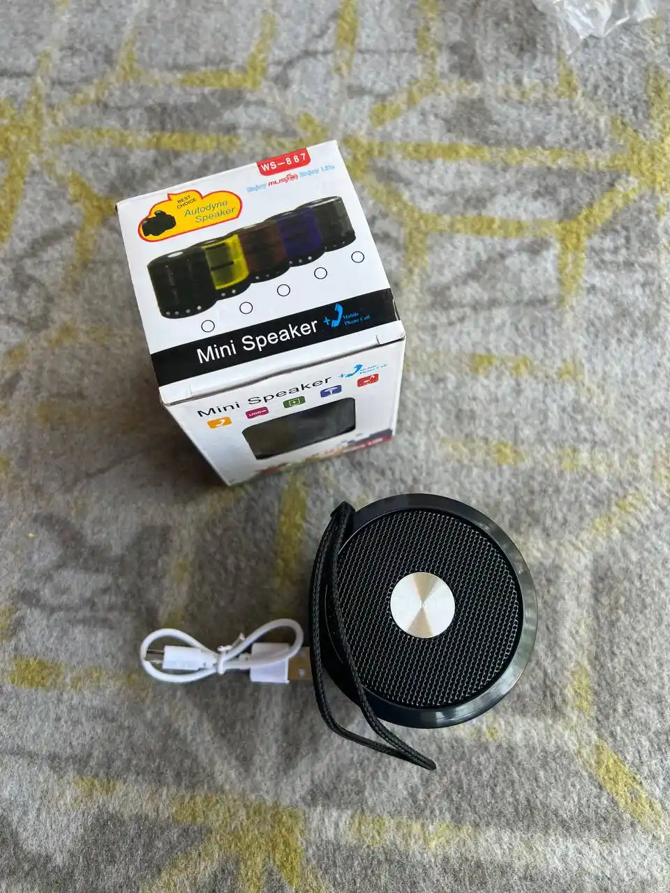 WS-887 Mini Kolonka USB, Bluetooth kalonka, sifatli kalongka