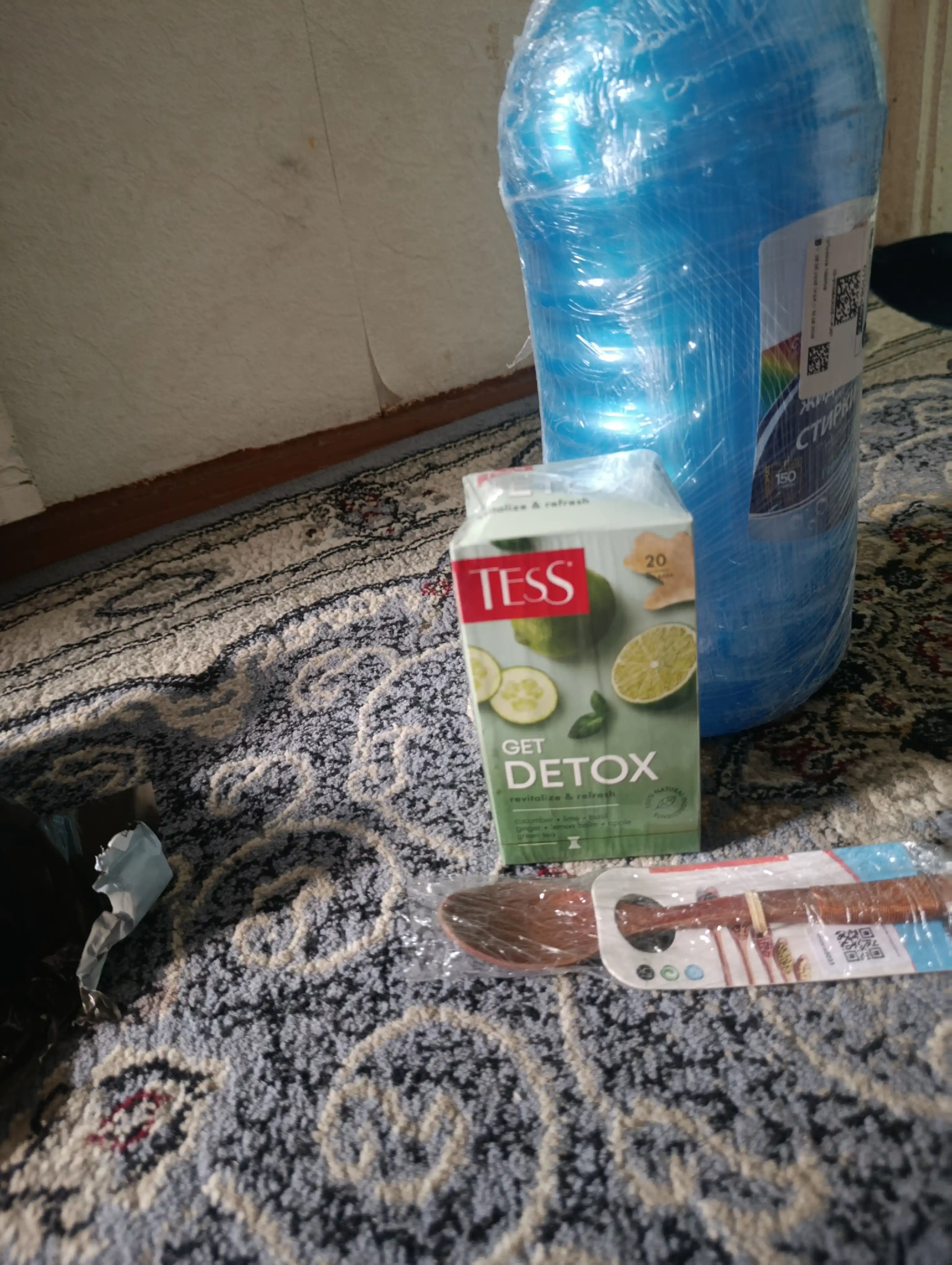 Чай зелёный TESS Get Detox с добавками 1,5гр*20 пакетиков