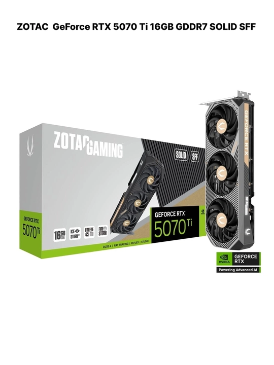 Videokarta Zotac GeForce RTX 3050, RTX 5050, RTX 5060, RTX 5060Ti, RTX 5070Ti, RTX 5080