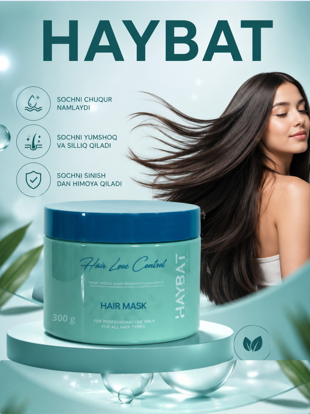 HAYBAT HAIR LOSS CONTROL MASK 300g - 
