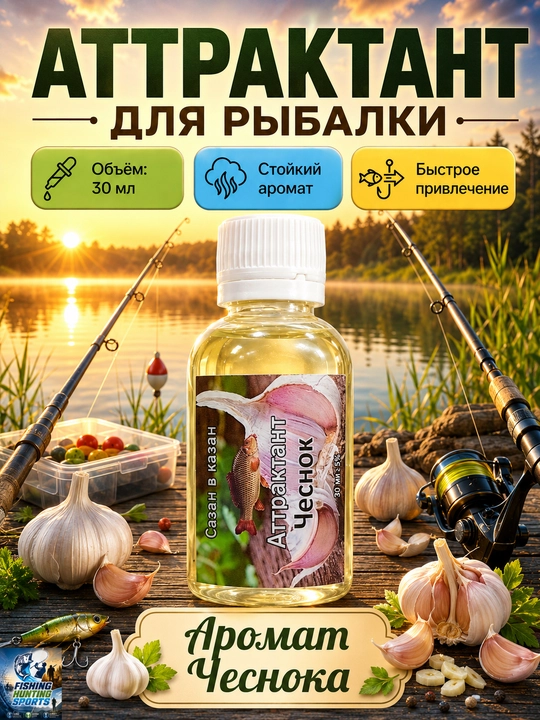 Спрей рыболовный для насадок с разными вкусами - 
