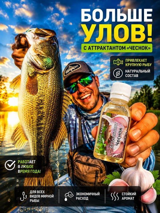 Спрей рыболовный для насадок с разными вкусами