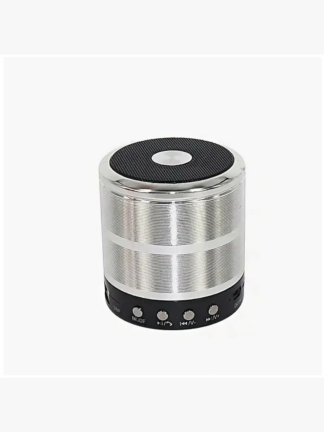 WS-887 Bluetooth Kolonka Simsiz Karnay FM Radio USB TF AUX Portativ Dinamik Qora