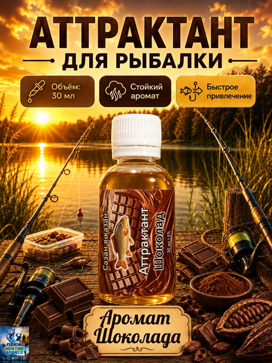 Спрей рыболовный для насадок с разными вкусами - 