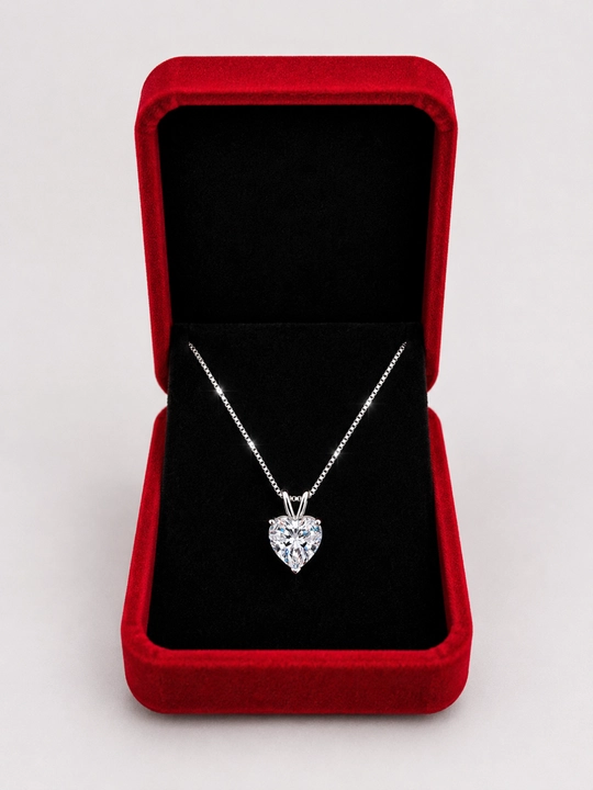 ALIXANDRA Ayollar uchun Sterling 925Proba Kumush Zanjir GRA Moissanite Toshli Sertifikatli