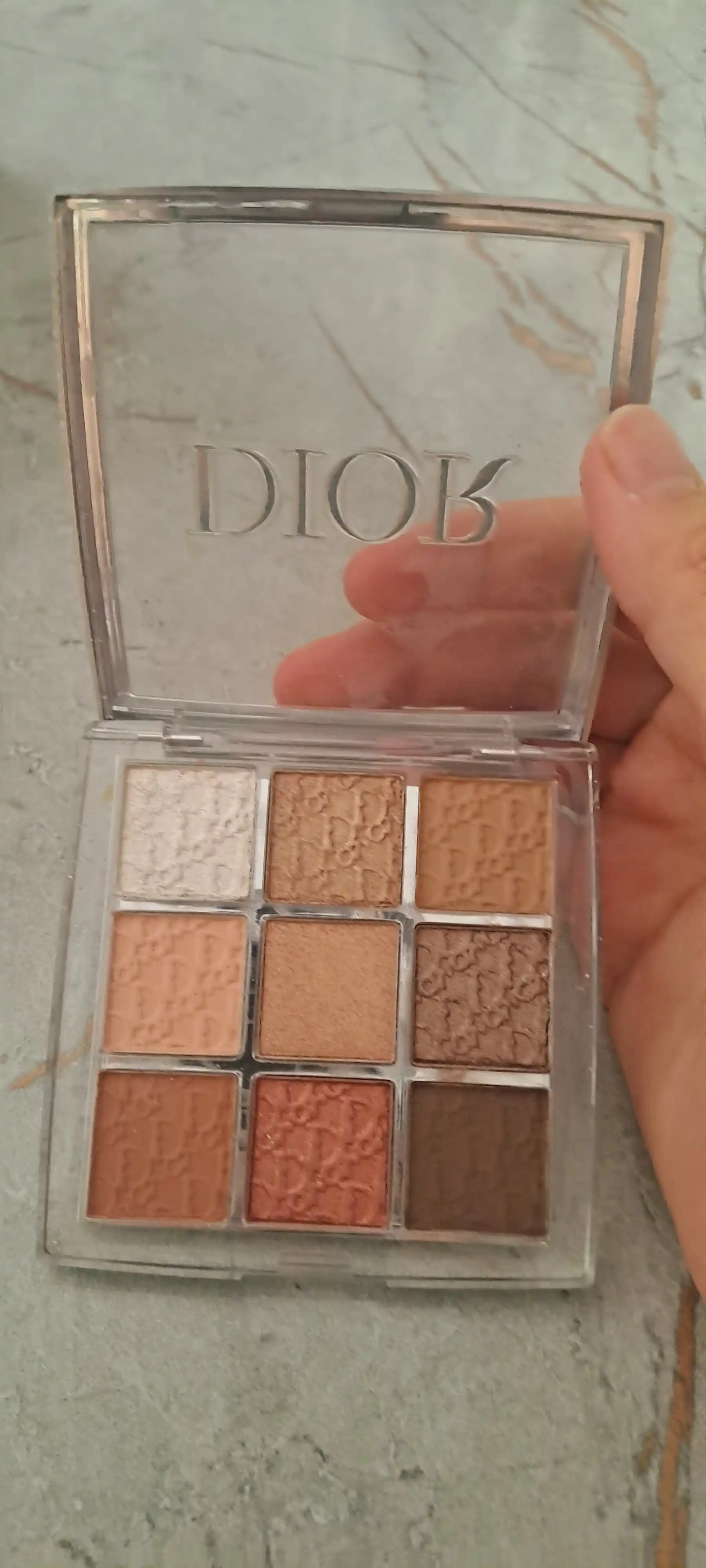 Тени для глаз, Dior, палетка теней для век и глаз с матовыми оттенками, 9 цветов