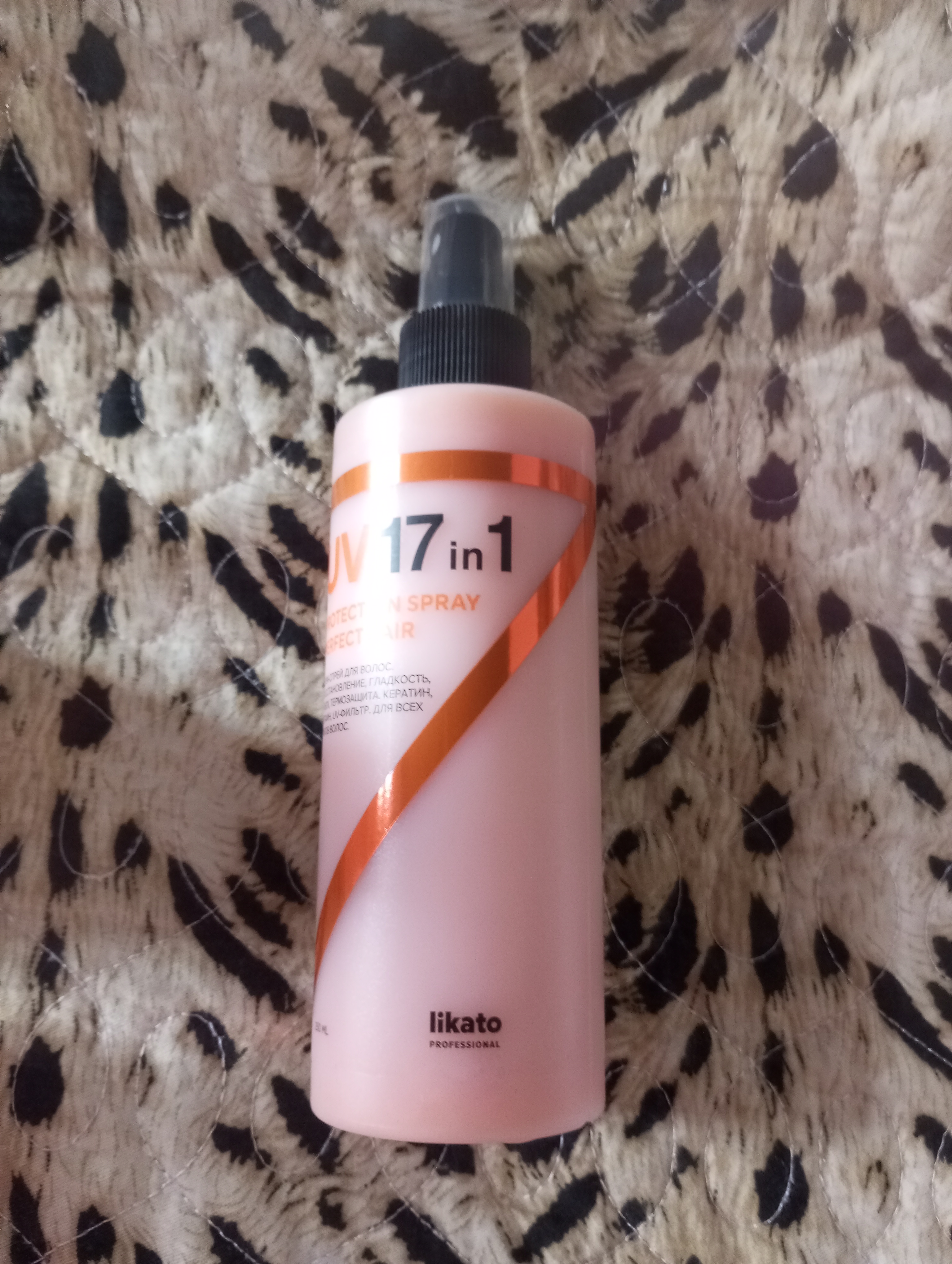 LIKATO Professional Sochlar uchun 17 in 1 krem-spray, UV himoya bilan, 250 ml