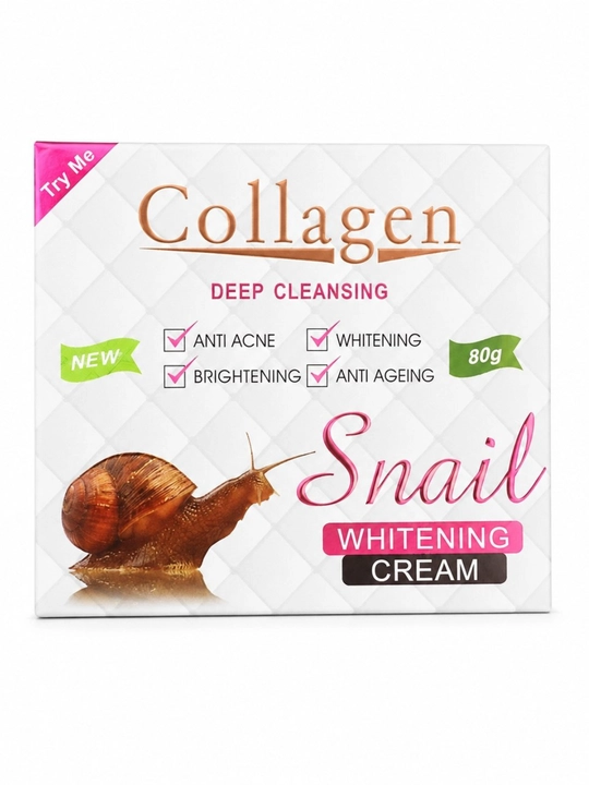 Collagen Snail Whitening крем– 80 г - 