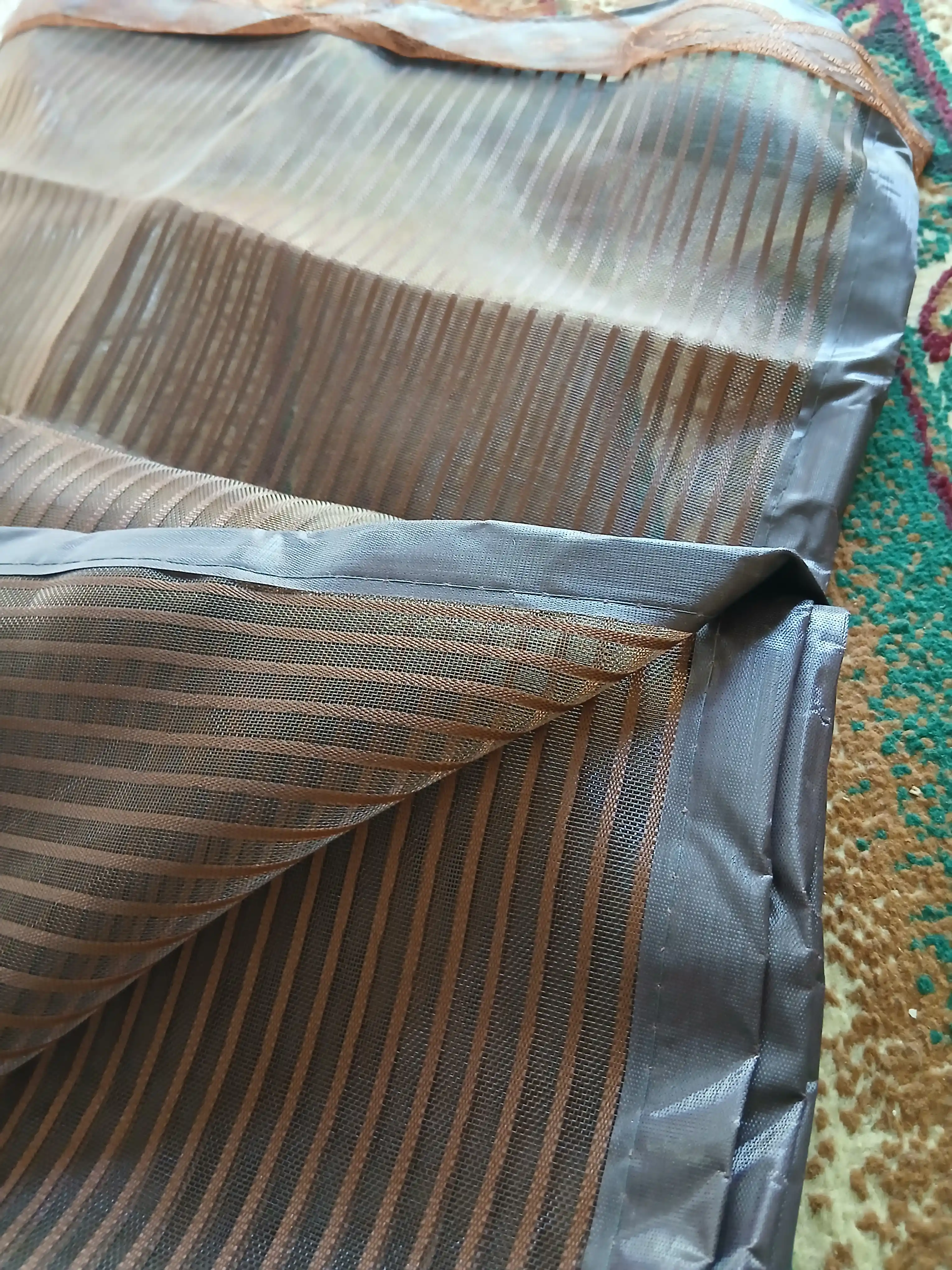 Magnitli eshik uchun chivinga qarshi to'r, 120 * 210 sm va 100 *210 sm issiq saqlovchi