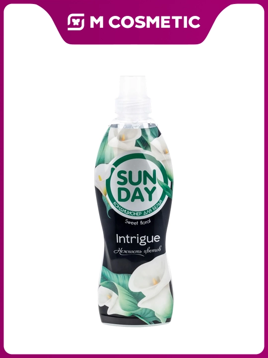 SUNDAY Intrigue «Gullar nozikligi» kir uchun konditsioner, 1 l - 