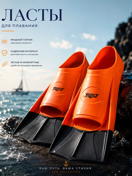 Suzish va snorkeling uchun lastalar 21dan 41gacha - 