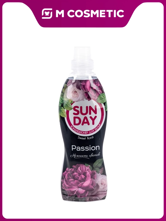 SUNDAY Passion «Gullar nozikligi» kir uchun konditsioner, 1 l - 