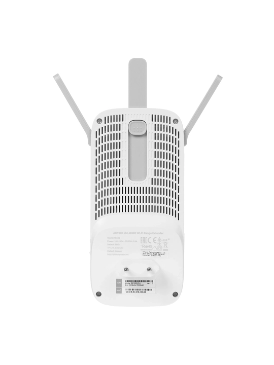 RE550 signal kuchaytirgichi, Wi-Fi 5 TP-Link AC1900, Ikki diapazonli, Mesh repiter