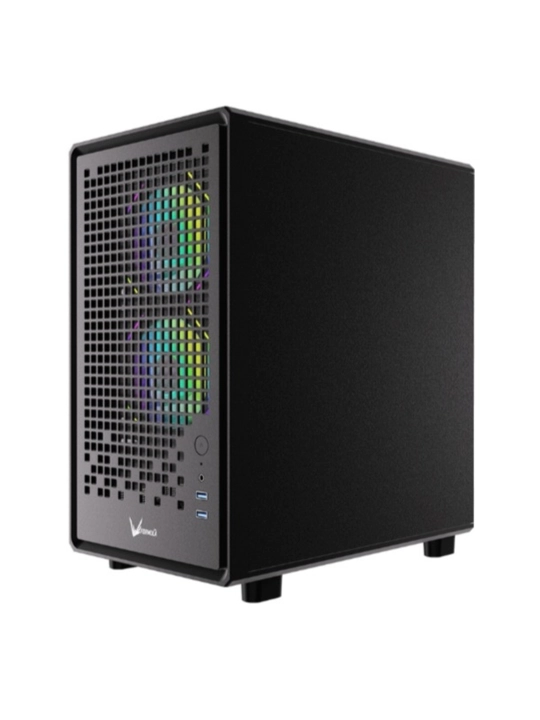 Air Mesh G2 Black kompyuter korpusi, zamonaviy Gaming Case, Tempered Glass oynali dizayn