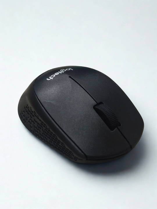 Logitech, Simsiz sichqoncha, kompyuter va noutbuk uchun, jim, ergonomik, qulay, jim klik