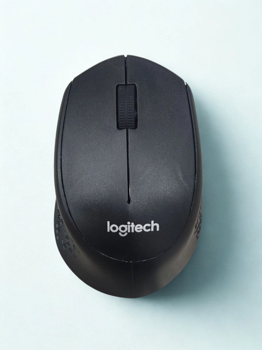 Logitech, Simsiz sichqoncha, kompyuter va noutbuk uchun, jim, ergonomik, qulay, jim klik