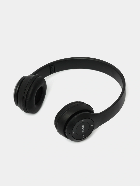 P47, P9 Wireless bluetooth naushnik mikrofon va FM radio bilan, SD karta qollab-quvvatlash