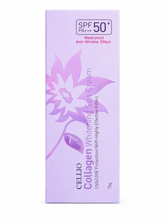 Солнцезащитный крем CELLIO Waterproof Daily Sun Cream SPF 50+ PA+++ (70 г) - 