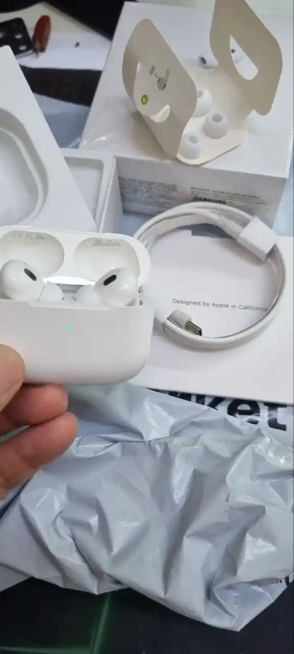 Simsiz quloqchinlar Pods Pro 2, sensorli, iPhone va Andoroid uchun naushnik