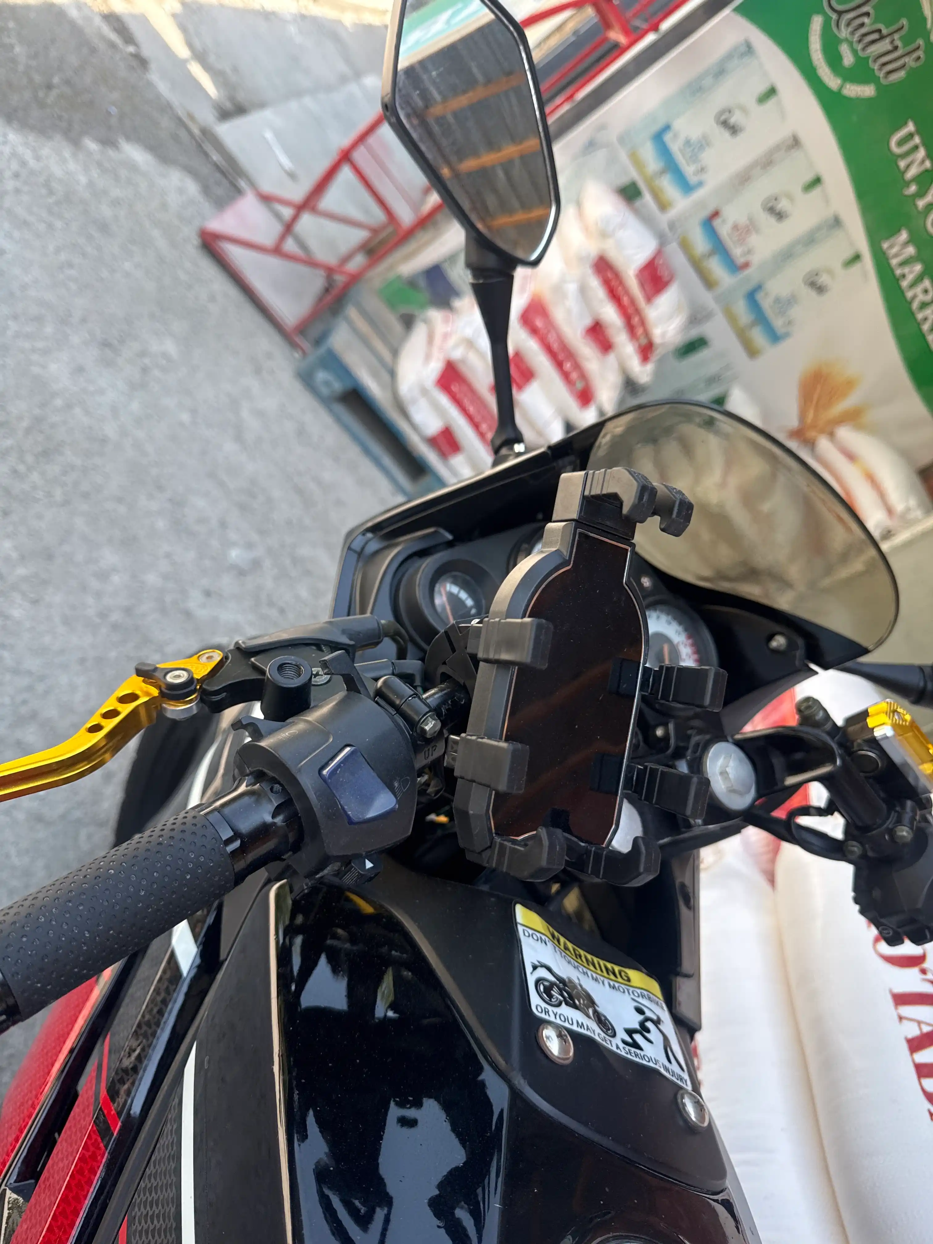 Telefon ushlagich 360° rulga, velosiped skuter mototsikl uchun universal