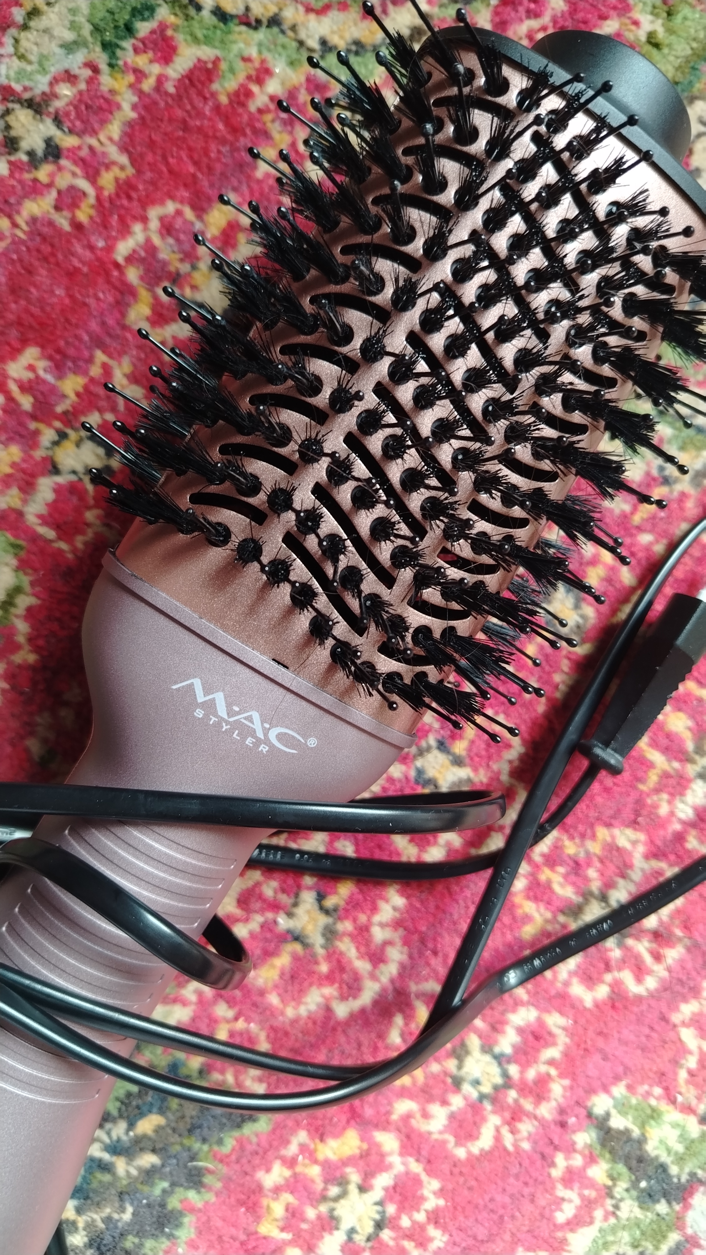 Фен-щётка MAC Styler, фен-расчёска, щётка для сушки волос, стайлер укладки волос, 3 режима
