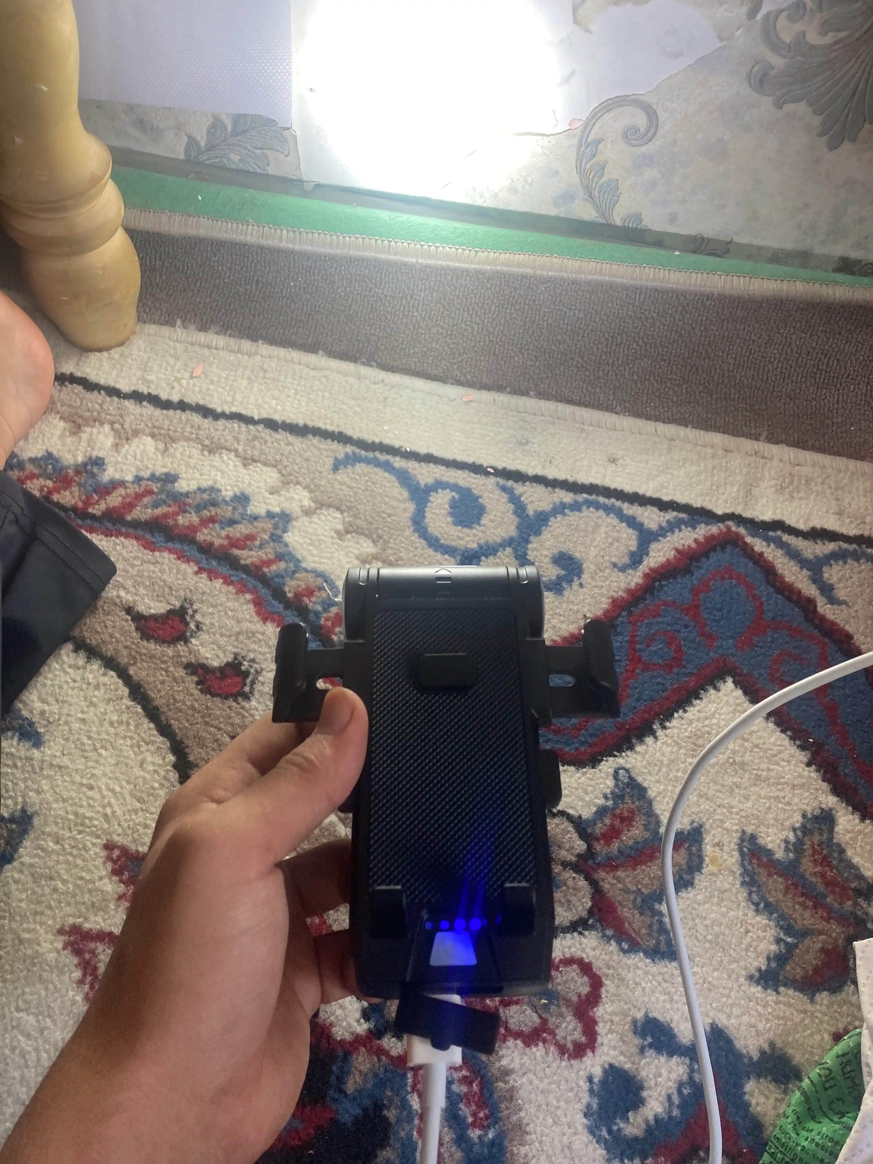 Yorqin LED chiroq + ultra baland ovozli velosiped signali, zaryadlovchi bilan
