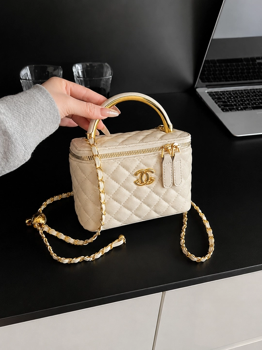 Сумка женская мини через плечо, кросс-боди на цепочке, в стиле Chanel