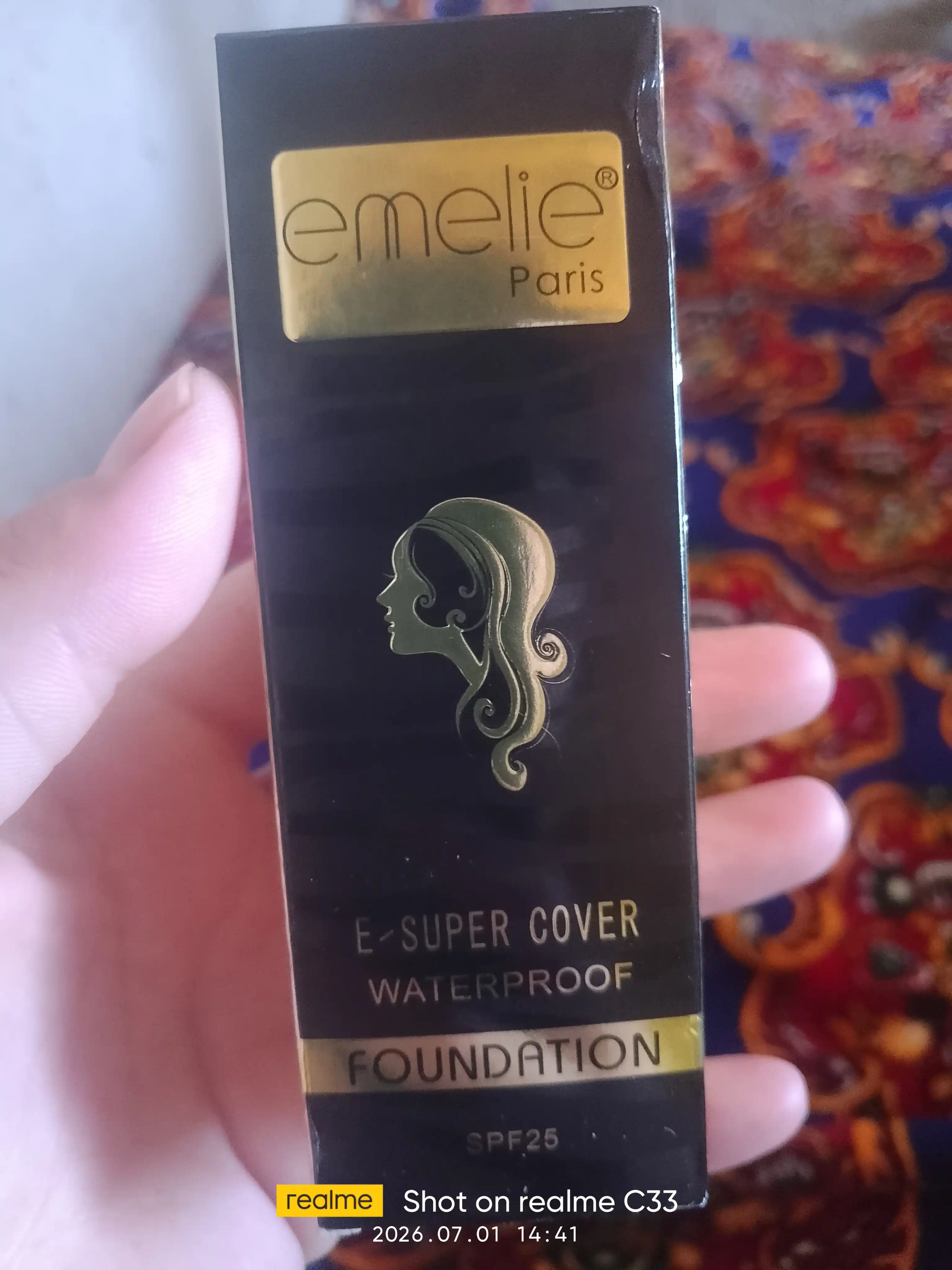 Тональный крем Emelie, SPF 25, увлажняющий, матовый тон, 45 мл