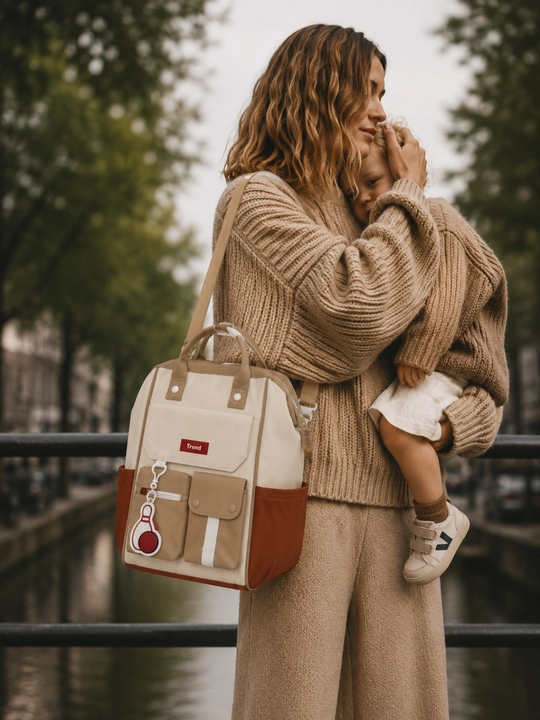 Рюкзак для мам, сумка для детских принадлежностей, diaper backpack, вместительный рюкзак