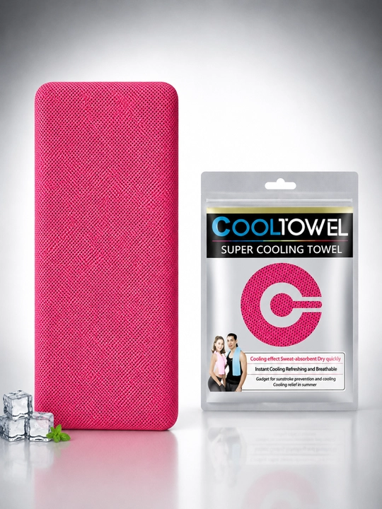 Super sovutuvchi sochiq Cool Towel 100×30 см